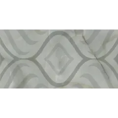 Плитка облицовочная 300*600*8,5 Меоланс Декор св. серый, глянец (TP3665H)(в уп. 1,8 м2)