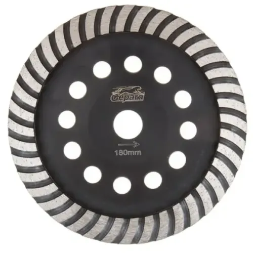Чашка алмазная GEPARD 180мм Turbo (GP0806-180)