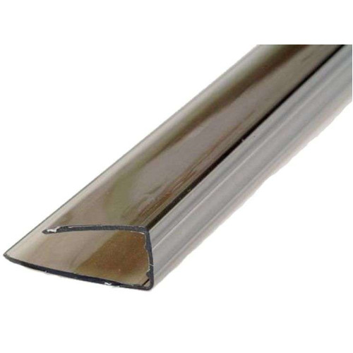 Поликарбонат сот. U-профиль 4мм, 2.1м бронза