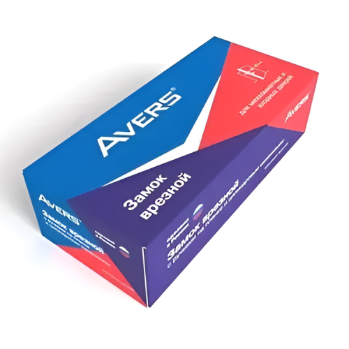 Замок врезной с руч. AVERS ЗВ4-1-8 (бронза)  (10767)