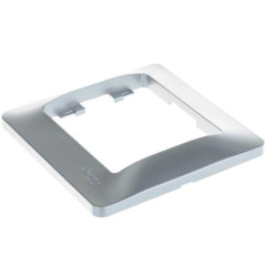 Рамка 1-пост GLOSSA алюм. SchE GSL000301