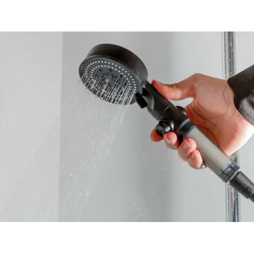Лейка для душа ECONOCE с кнопкой подачи воды, (5 режимов) EC0725