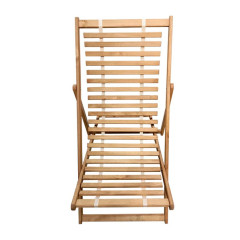 Кресло-шезлонг DYATEL деревянный 1300х600х800мм G-LC-001WO (891551)