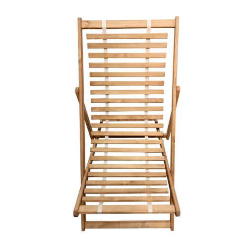 Кресло-шезлонг DYATEL деревянный 1300х600х800мм G-LC-001WO (891551)