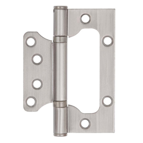 Петля накладная Ajax 100*75*2,3 мат.никель (100/Р-2В)(39753)