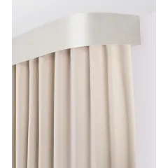 Карниз Ле-Гранд Монолит 7см 2,0м (2ряд) Бежевый лен с поворотами (5)
