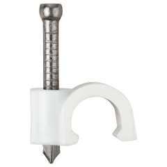 Скобы круглые пластиковые 4мм 30 шт (901-022)