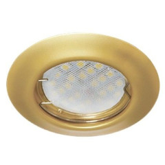 Свет. точ. ECOLA DL92 GU5.3 Light выпуклый перламутровое/золото FN1622EFY