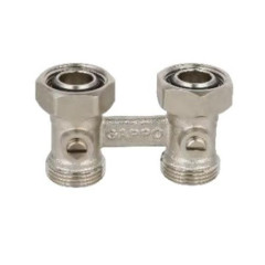 Узел прямой для нижнего подключения радиатора GAPPO ф 3/4