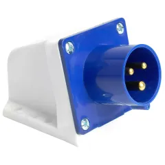 Вилка О/У STEKKER 2P+PE 16A IP44 ST-513 PPG16-513-44 49444