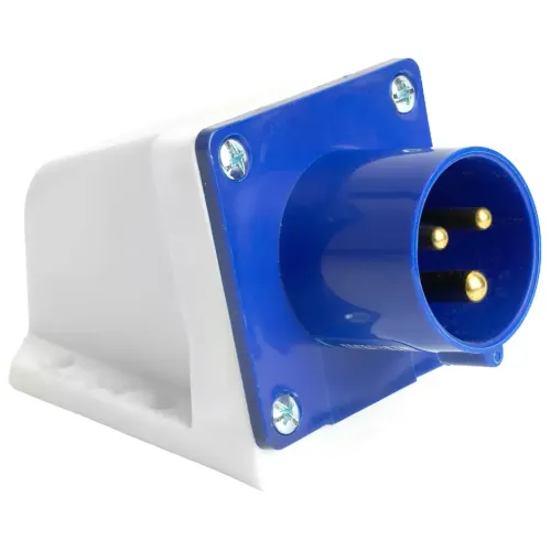 Вилка О/У STEKKER 2P+PE 16A IP44 ST-513 PPG16-513-44 49444