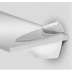 Полкодержатель Тукан 70*20*60мм хром(ЦБ009055)