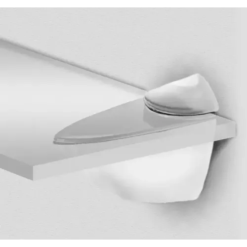 Полкодержатель Тукан 70*20*60мм хром(ЦБ009055)
