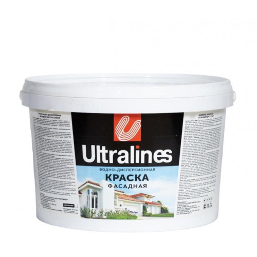 Краска в/д ULTRA LINES Фасадная 5кг