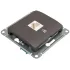 Розетка PC GLOSSA графит GSL001381K