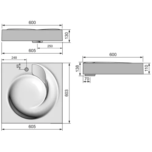 Умывальник над стиральной машиной 