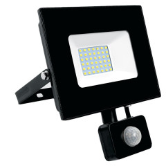 Прожектор (LED) 50Вт 4750лм дневн. 6400К IP65 Feron с датчиком движения LL-908
