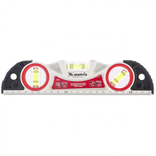 Уровень MATRIX литой, ударная площадка, 235 мм (34910)