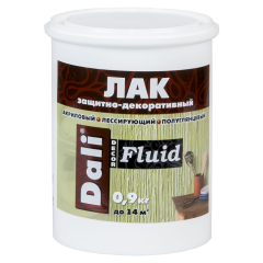 Лак DALI-DECOR FLUID Бесцветный 0.9кг