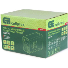 Аппарат сварочный СИБРТЕХ ИДС-190 (94376) (*10)
