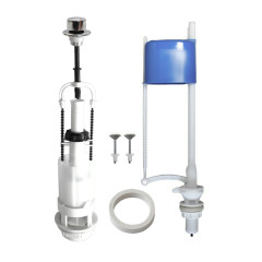 Арматура сантехническая УКЛАД АБ 67.57.00.3 н/п, шток, хром (А 110.57.14.3)