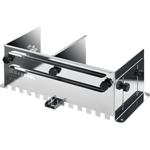 Раздвижная гребенка для плитки KRAFTOOL BUNKER зуб 12*12 мм, до 600 мм (0808-12)