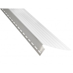 АЛЬТА планка к сайдингу J-ФАСКА 3 м Белый