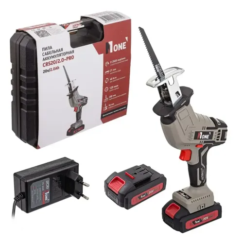 Акк Пила сабельная NUMBER ONE CRS20/2.0-PRO (2Ач)