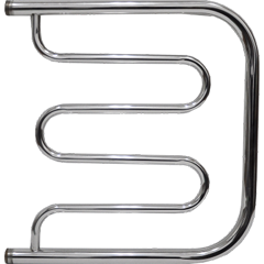 Полотенцесушитель нерж. AQUATER Фокстрот-ПМ 600/500 без полок (Базовая+крепеж)