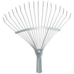 Грабли веерные б/черенка проволочные, оцинкованые 18 зубьев(101711)
