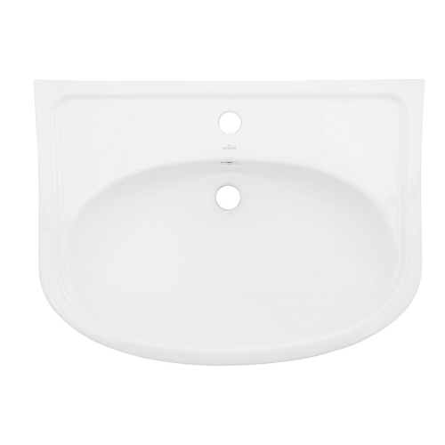 Умывальник мебельный 60 Эрика с отв., белый