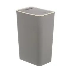Контейнер для мусора прямоугольный 6л серый (479310)