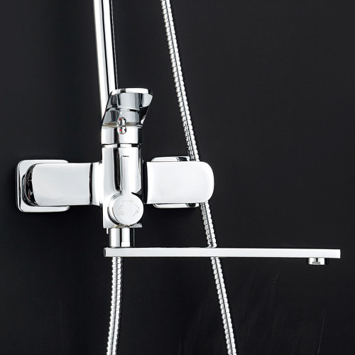 Душевая стойка FRAP F2461 хром