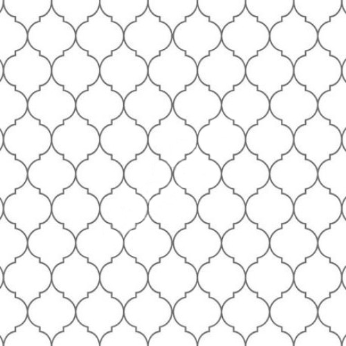 Фартук для кухни АБС 0,60*3,0м Арабеска серебро