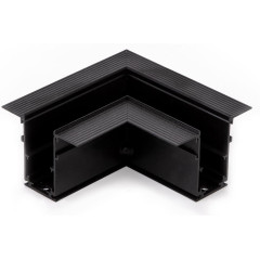 Коннектор угловой внешний Slim Magnetic 85092/00 для встраиваемого шинопровода черный