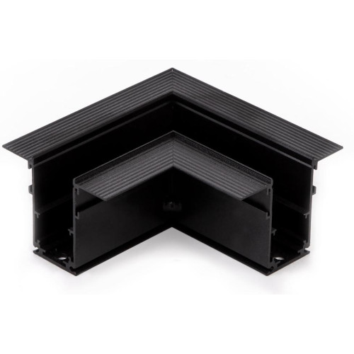Коннектор угловой внешний Slim Magnetic 85092/00 для встраиваемого шинопровода черный