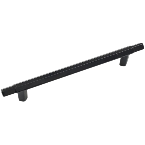 Ручка мебельная рейлинг EVA VERGE 96мм(L=140мм) чёрный матовый(КА-1065462)