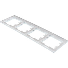 Рамка 4-пост.GLOSSA алюм. GSL000304 (1063726)