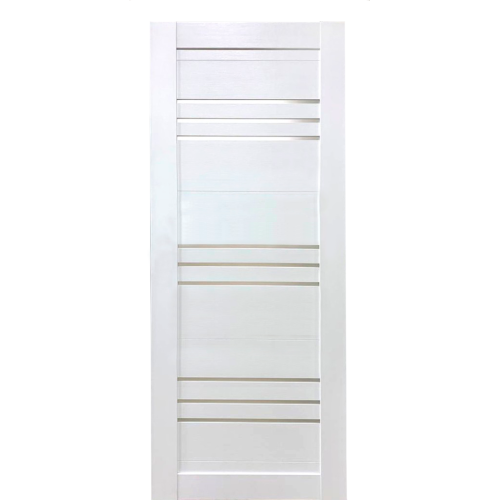 Дверное полотно VDL-101 ДО 60 Белый бланко, покрытие ПВХ (VD) (сатин)