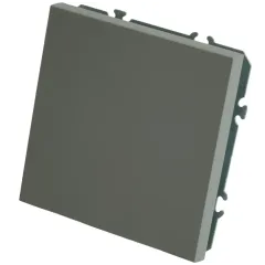 Переключатель 1-кл ЭМИЛИ платиново-серый RSW10-5105-10