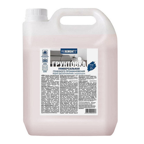 Грунт PROREMONTT универсальный с индикатором 4 кг, Россия