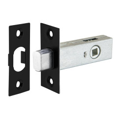 /Задвижка дверная Ajax DF-45 BL черный (44471)