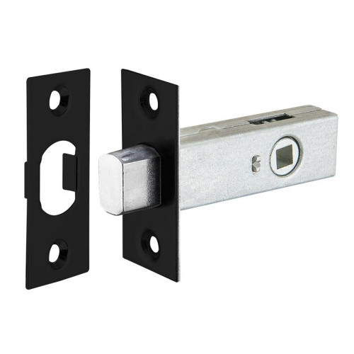 /Задвижка дверная Ajax DF-45 BL черный (44471)