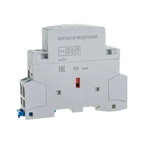 Контактор модульный КМ20-20М AC IEK MKK11-20-20