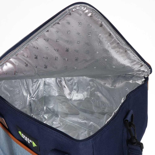 Термосумка Green Days 29,5х24,5х24,5см 16л Темно-синий с серым (360332)