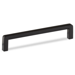 Ручка мебельная скоба EVA BASIC 128мм чёрный матовый(КА-1019918)