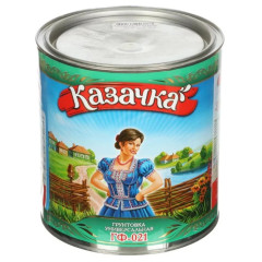 Грунт КАЗАЧКА ГФ-21 красно-коричневый 2,8 кг