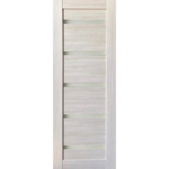 Дверное полотно VDL-01 ДО 80 Бьянко, покрытие ПВХ (VD) (сатин)