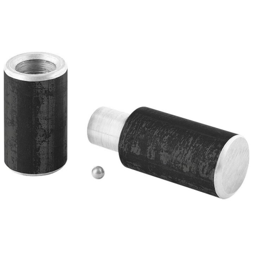 Петля гараж d18 L=120мм с шариком