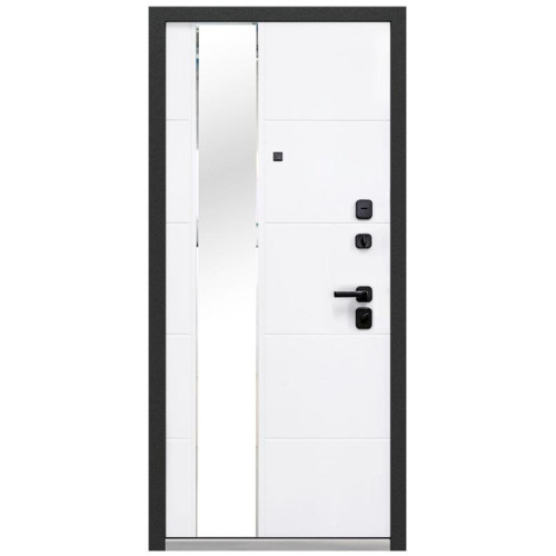 /Дверь метал. Luxor 2МДФ 3Д (2050*860, Правая)